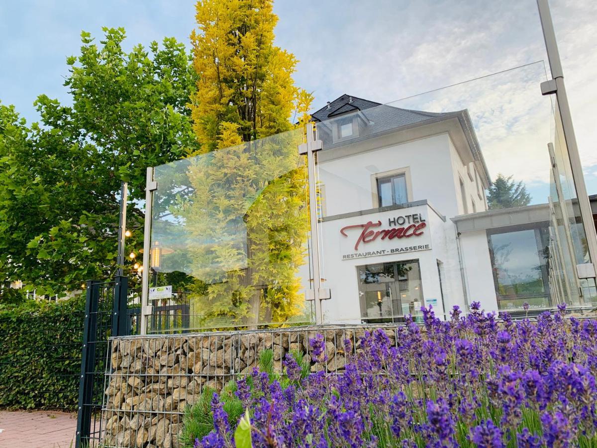 Hotel Terrace Bettendorf Bagian luar foto